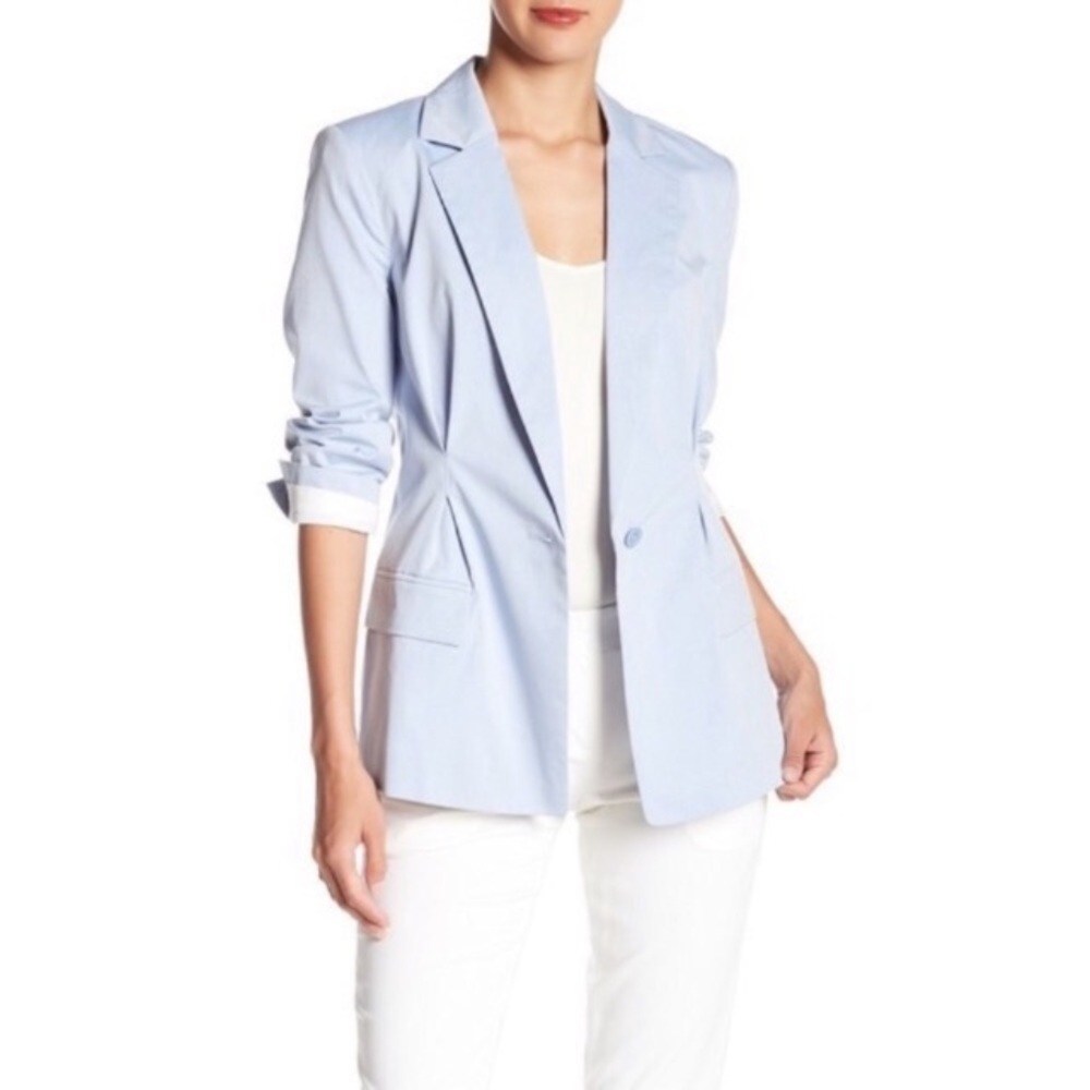 Joie Lian Chambray Blazer
Size 6